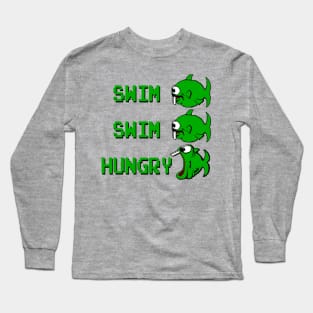 Swim Swim Hungry Dope Fish Long Sleeve T-Shirt